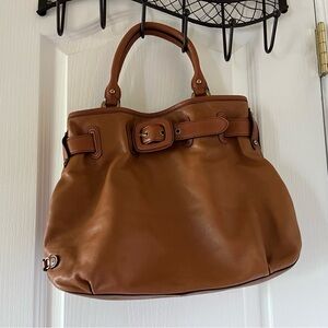 Cole Haan Brown Leather Tote Bag